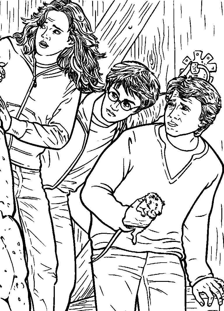 Kids-n-fun.com | Coloring page harry potter and the prisoner of azkaban ...